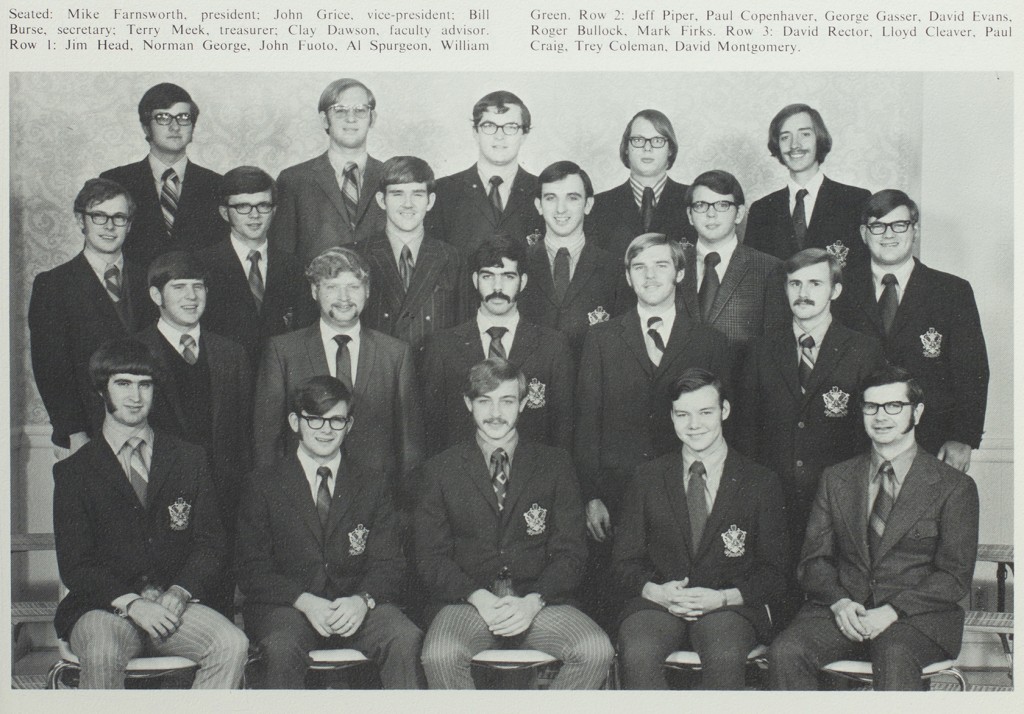 PMA Members 1971 (TSU Echo, 1971, p. 119)